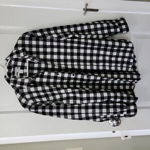 Flannel long sleeve men's shirt